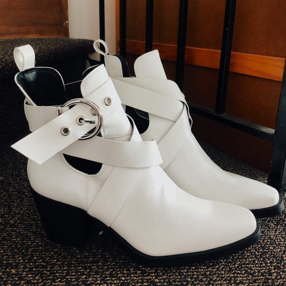 White Booties